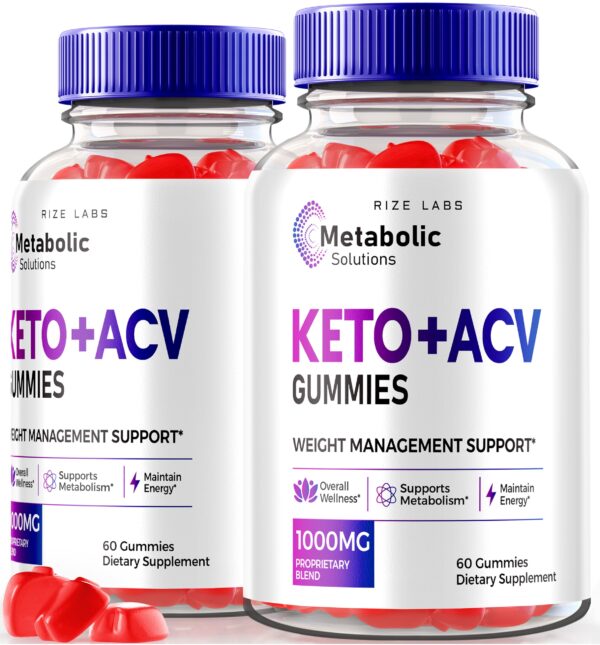 Gomitas Keto ACV rize labs paquete 2 para pérdida de peso