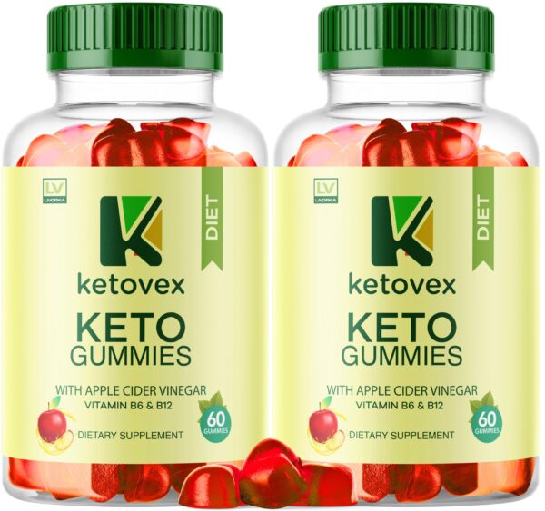 Gomitas Ketovex Keto ACV paquete dos 60 unidades