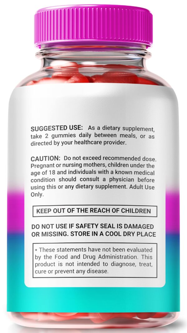 Envase oficial True Keto Fusion Keto ACV gummies