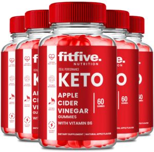 Gomas FitFIve Keto ACV 1000mg para salud y energía natural