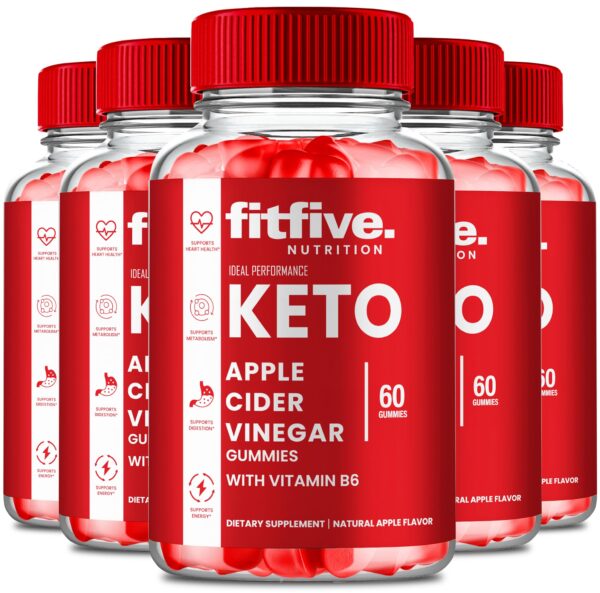 Gomas FitFIve Keto ACV 1000mg para salud y energía natural