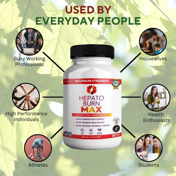 Caja de Hepato Burn Max en estante