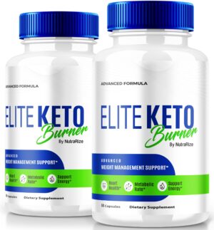 Elite Keto Burner paquete dos cápsulas para pérdida de peso keto