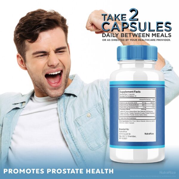 Suplemento Prostapure apoyo próstata fórmula avanzada natural