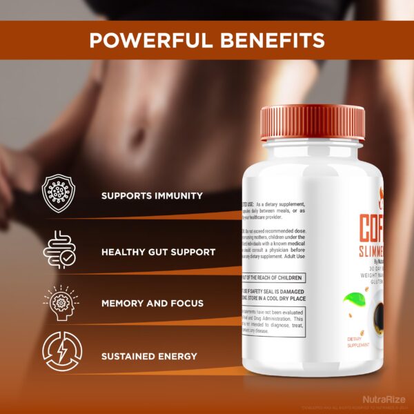 Envase cápsulas adelgazantes Coffee Slimmer Pro NutraRize