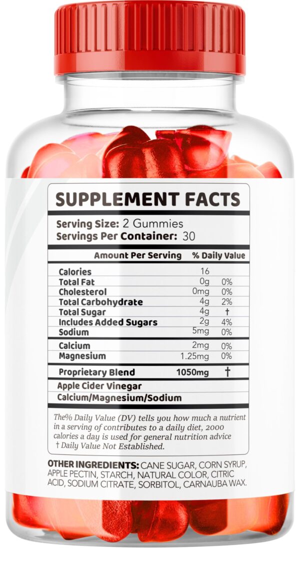 Keto ACV Gomitas Ketosyn apoyo a quemar grasa