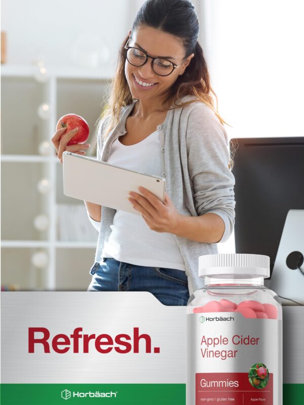 Detalle de ingredientes de Horbäach gomitas