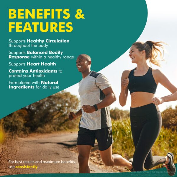 Cápsulas suaves Diavit para circulación con ingredientes naturales