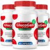 Paquete de 3 frascos de GlucoGen17 para salud circulatoria y energía