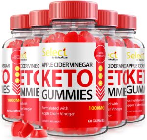 Gomitas Select Keto ACV paquete de 5 envases NutraRize