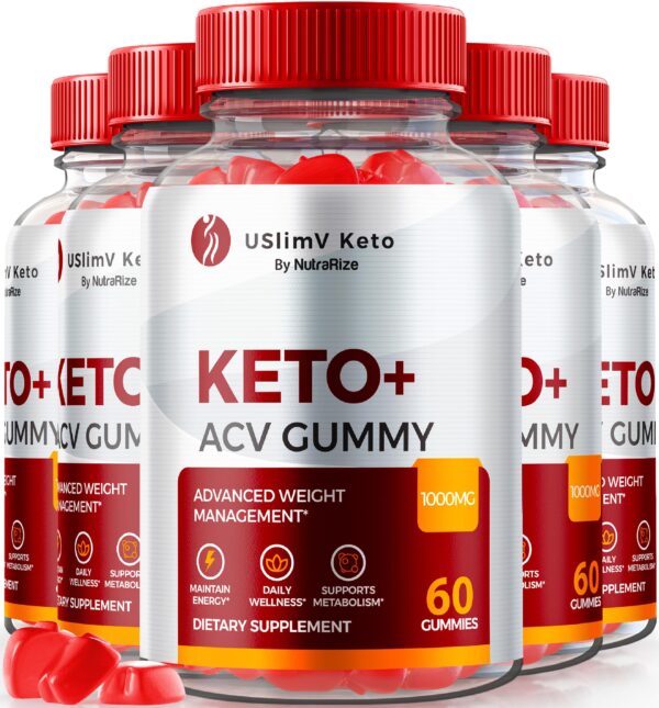 USlim V Keto ACV gomitas suplemento pérdida de peso natural