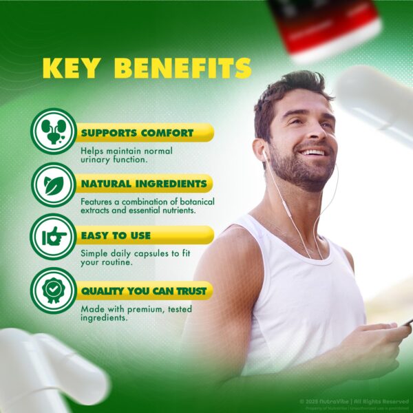 Detalle de caja y frasco de Prosta2Power