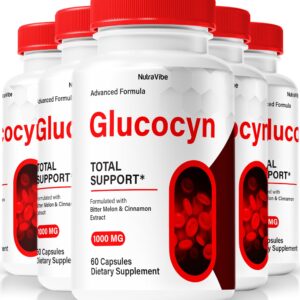 glucocyn nutravibe suplemento natural apoyo circulación saludable
