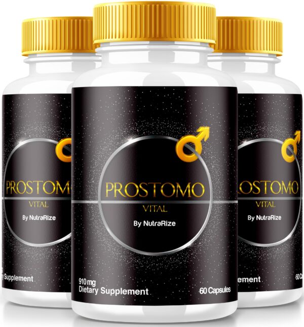 Version 1.0.0 Paquete Prostomo cápsulas salud próstata 3 unidades frente