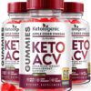 NutraRize gomitas cetogénicas keto ACV paquete frontal