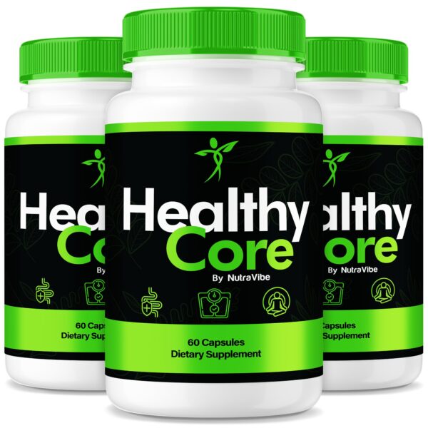 Paquete de cápsulas Healthy Core para bienestar diario y fitness