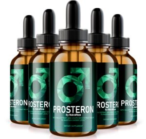 Gotas Prosteron NutraRize suplemento para salud prostática