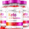 rize labs Xtreme Fit Keto ACV gomitas paquete 3 con 180 unidades