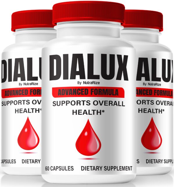 NutraRize Dialux cápsulas naturales para salud general empaque