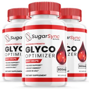 Sugar Sync Glyco Optimizer paquete de 3 para bienestar