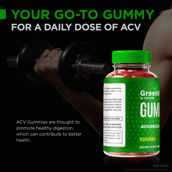 Gomitas naturales GreenVow para salud y energía