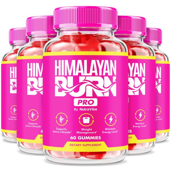 Gomitas Himalayan Burn Pro con sal rosa natural