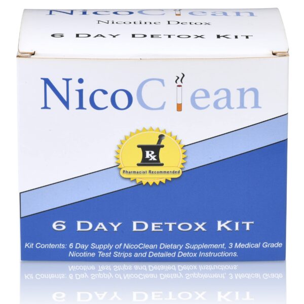 Kit NICOCLEAN Detox 6 días limpieza natural permanente