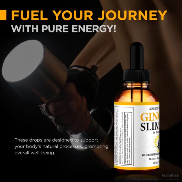 Producto GingerSlim Pro gotas para bienestar total físico