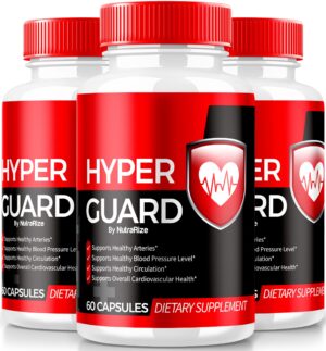 envase cápsulas Hyper Guard para limpieza vascular y salud