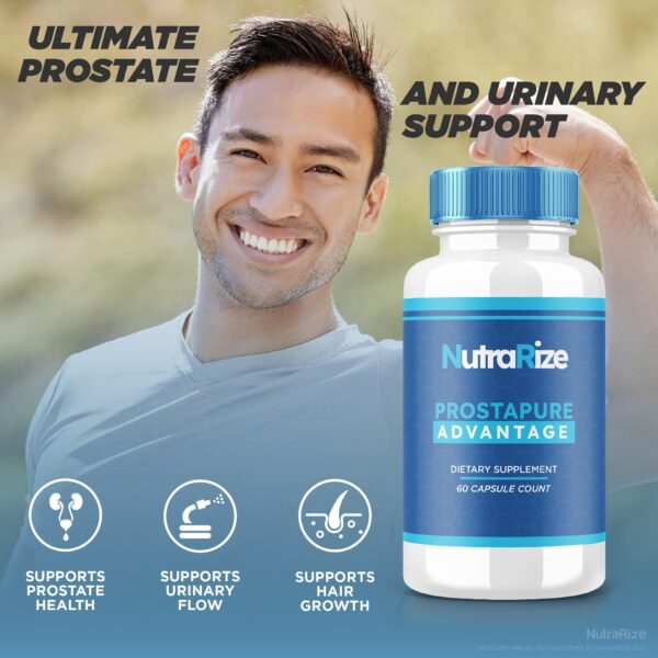 Cápsulas naturales Prostapure para función vesical y salud