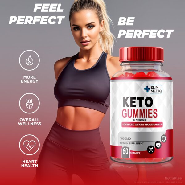 Gomitas Slim Mediq Keto mezcla natural para control peso y metabolismo