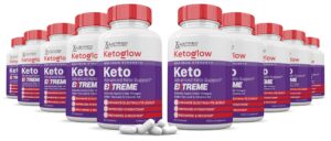 Keto Glow cápsulas Keto ACV Extreme 10 pack apoyo keto