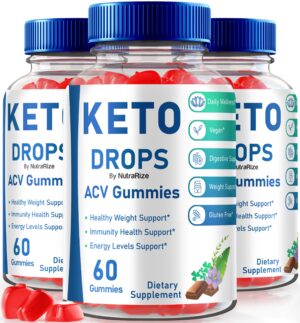 Version 1.0.0 Bote de gominolas Keto Drops Keto ACV para pérdida de peso