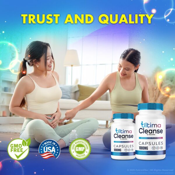 Capsulas blancas de Ultima Cleanse