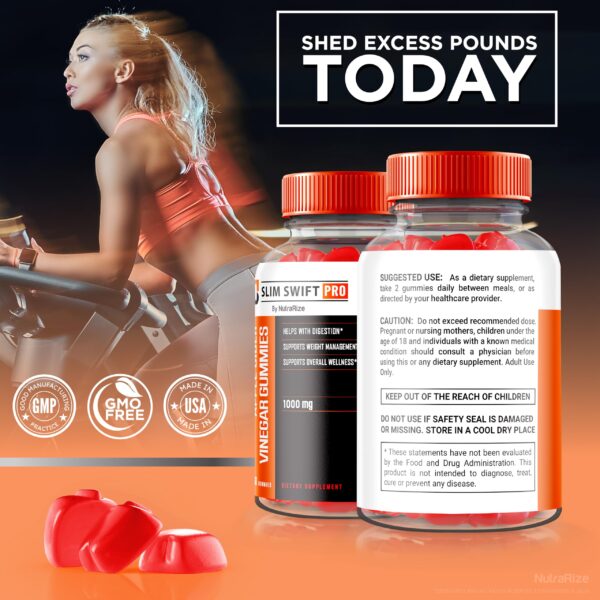 SlimSwift Pro máxima fuerza gominolas ACV 5 pack