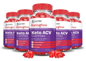 Gomitas keto glow keto acv paquete de 5