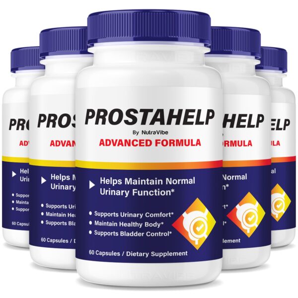ProstaHelp frasco y cápsulas
