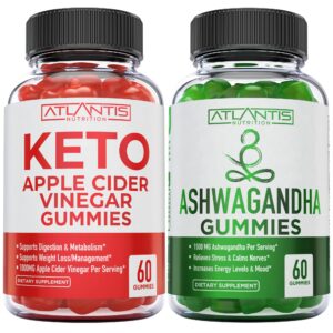 Paquete de gomitas Keto vinagre de sidra y ashwagandha