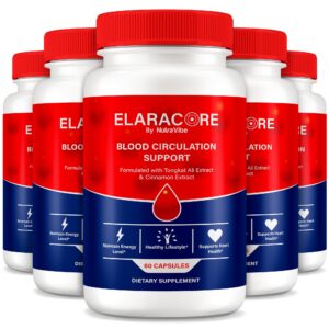 815BYJWJtPL.jpg Paquete de 5 envases suplemento Elaracore 300 cápsulas