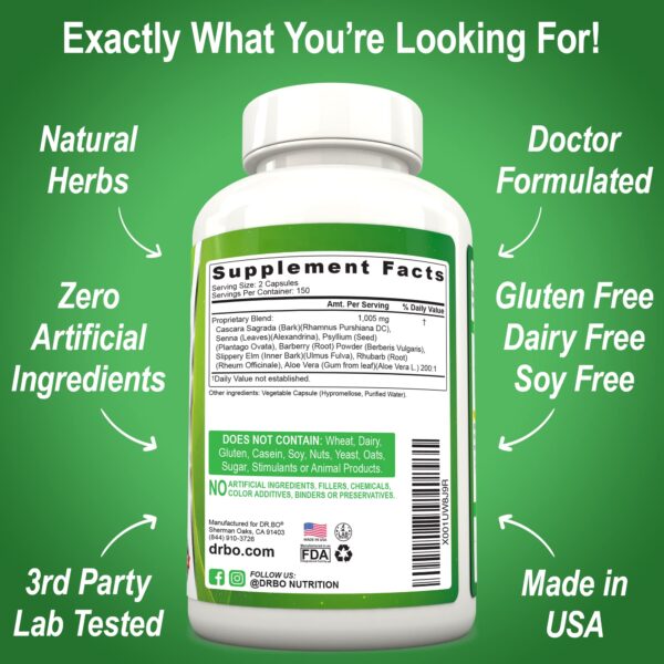 Pastillas de limpieza intestinal natural para inflamación y peso saludable