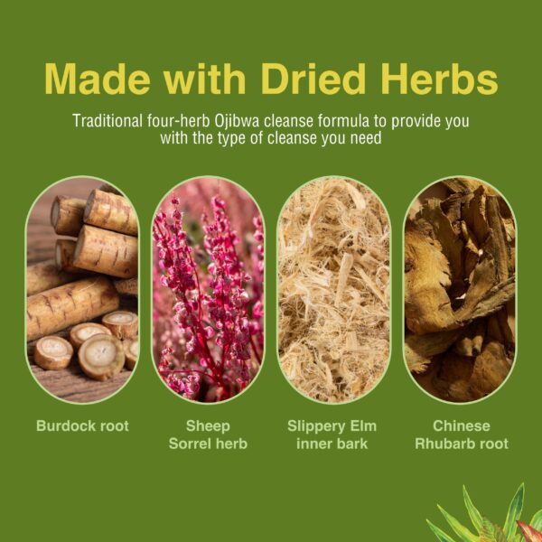 Essiac suplemento para limpieza y ayuno soporte