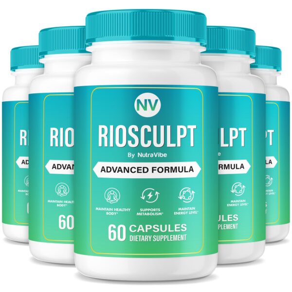 Frente del frasco RioSculpt