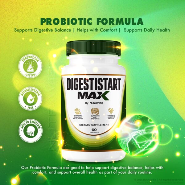 Ingredientes de Digestistart Max - etiqueta