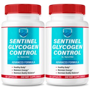 Version 1.0.0 Frente de paquete Sentinel Glycogen Control 2 unidades