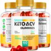Envase lateral gomitas Speedy Keto Plus vinagre sidra manzana