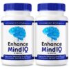 NutraVibe Enhance Mind IQ botella de pastillas