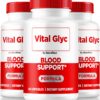 Vital Glyc cápsulas apoyo salud sanguínea paquete 3
