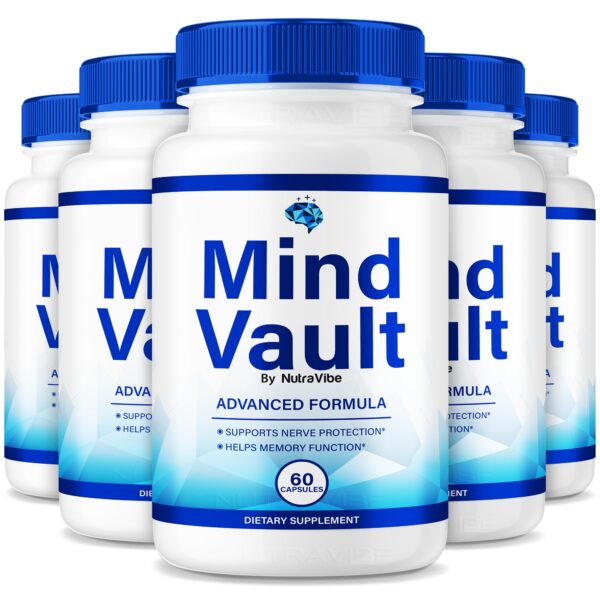 Paquete de suplementos Mind Vault para enfoque y concentración