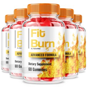 Paquete de gomitas Fit Burn Keto y ACV para energía y fitness