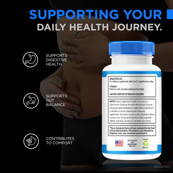 Cápsulas CleanGut para salud intestinal natural dos pack